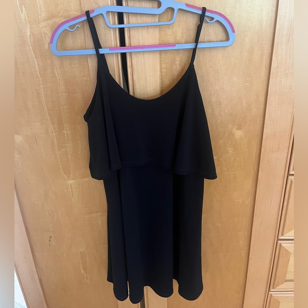 Express black mini dress